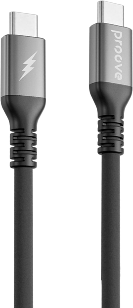 Кабель Proove ReGen Silicone Type-C to Type-C 60W 1m Black (CCRS60002201)